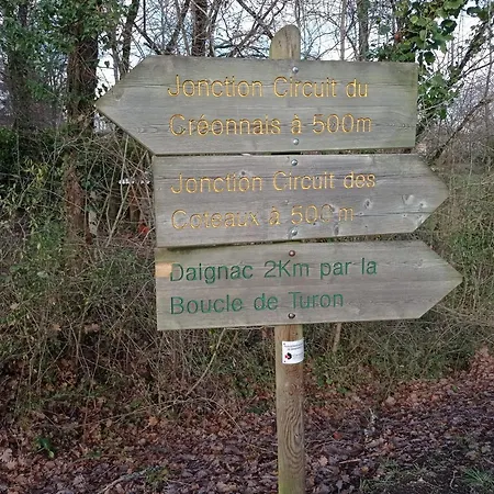Gite Zen Dans Les Bois Blesignac Exterior photo